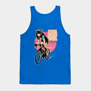 Make Bikes Great Again - Brunette Tank Top